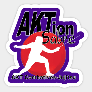 AKTion Sabre Fighting Sticker